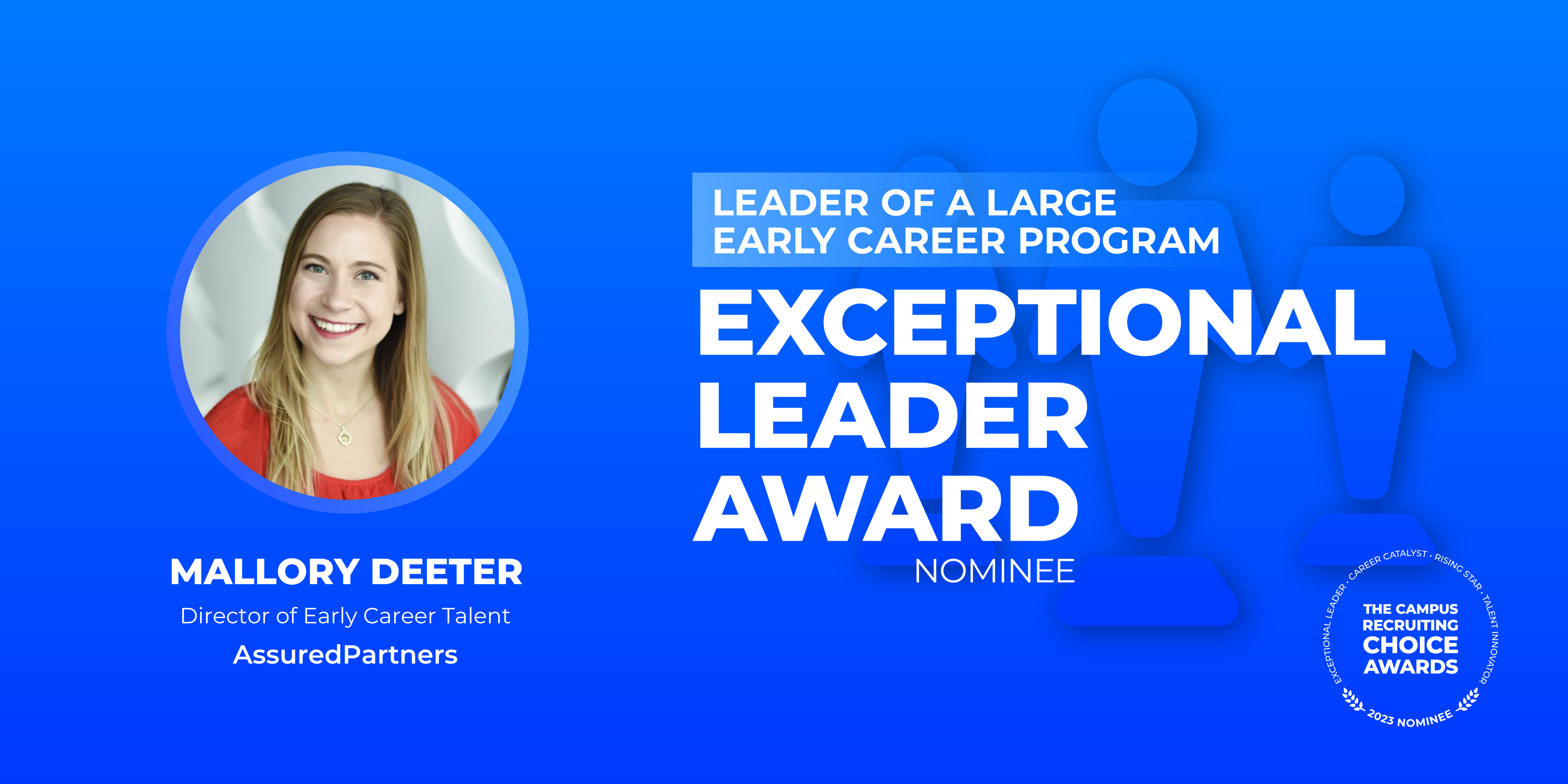Mallory Deeter Nominee for Exceptional Leader Award 2023 Campus